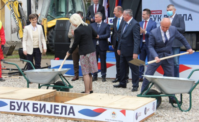 Položen kamen temeljac za HE "Buk Bijela": Novi početak u odnosima Srpske i Srbije