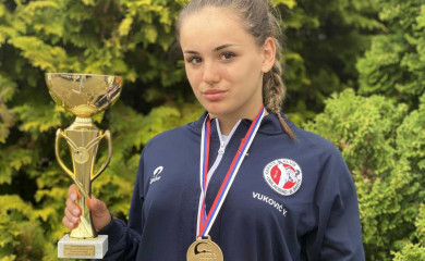 Karate: Valentini Vuković zlato na turniru u Beogradu