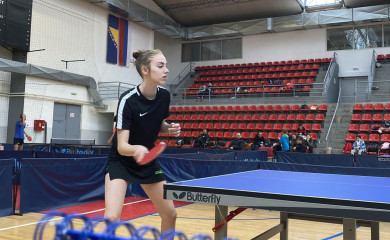 Stoni tenis: Jovana Zečević na kontrolnom turniru za reprezentaciju BiH