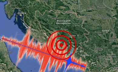 Jak zemljotres zatresao Hercegovinu