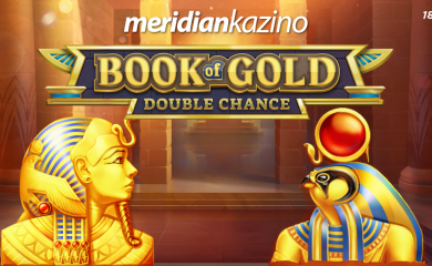 MERIDIAN KAZINO: Book of Gold: Double Chance – video slot koji vam pruža dvostruku šansu za dobitak!