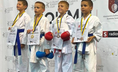 Zlato i bronza za "Ljubišnju" na Olimp kupu u Sarajevu