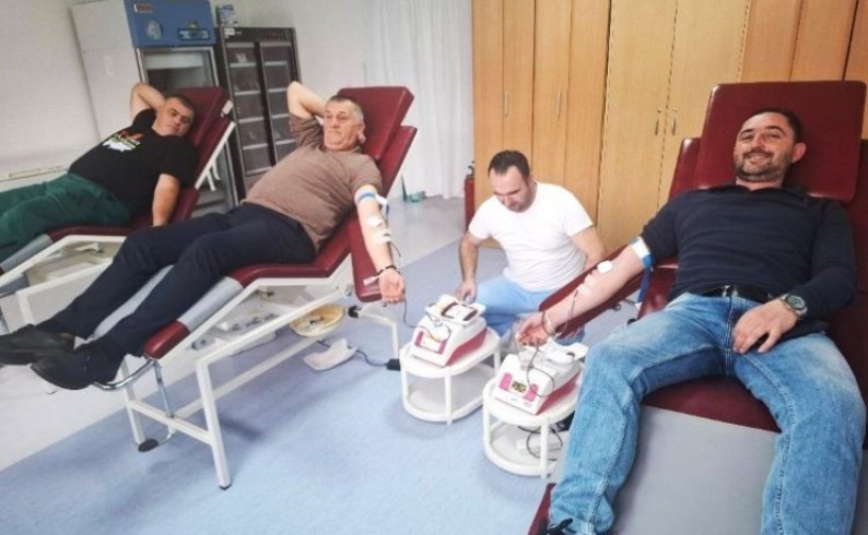 Humani Bilećani darivali krv u Foči