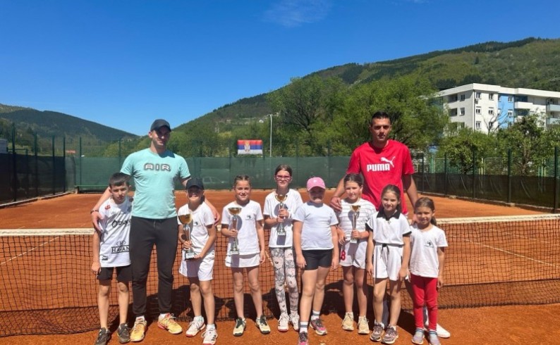 Na Ušću stasavaju teniski talenti