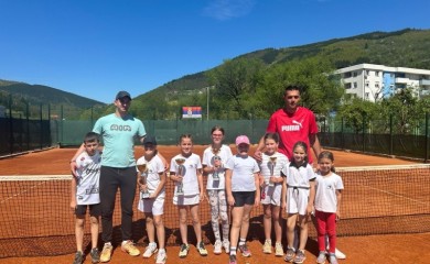 Na Ušću stasavaju teniski talenti